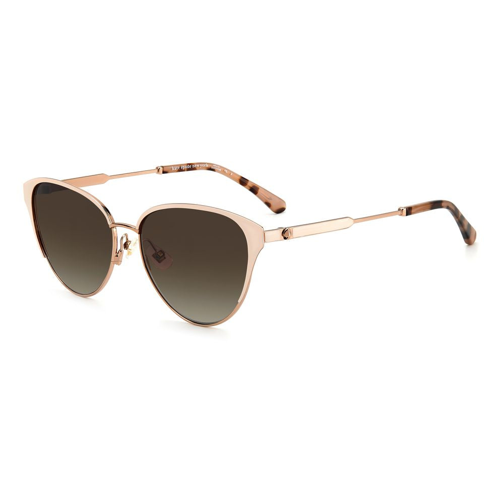 Kate Spade – Rote Sonnenbrille aus Metall