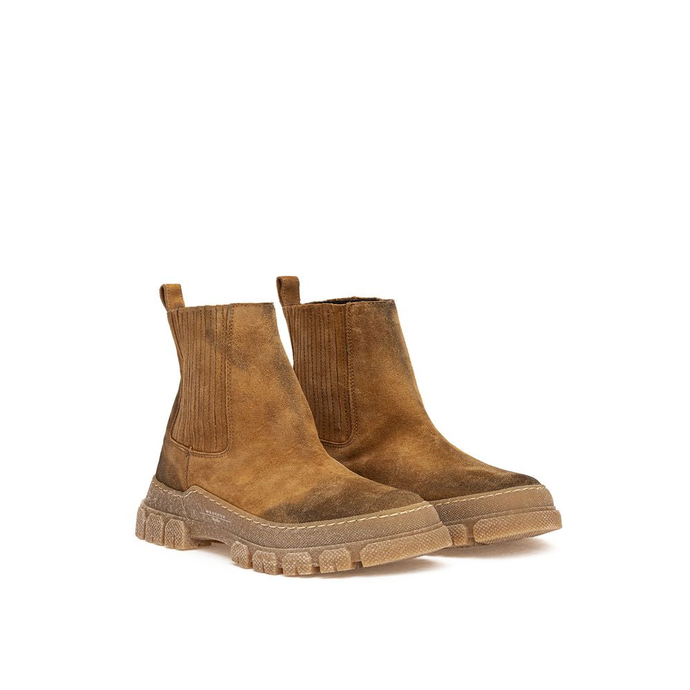 Max Mara – Braune Wildlederstiefel