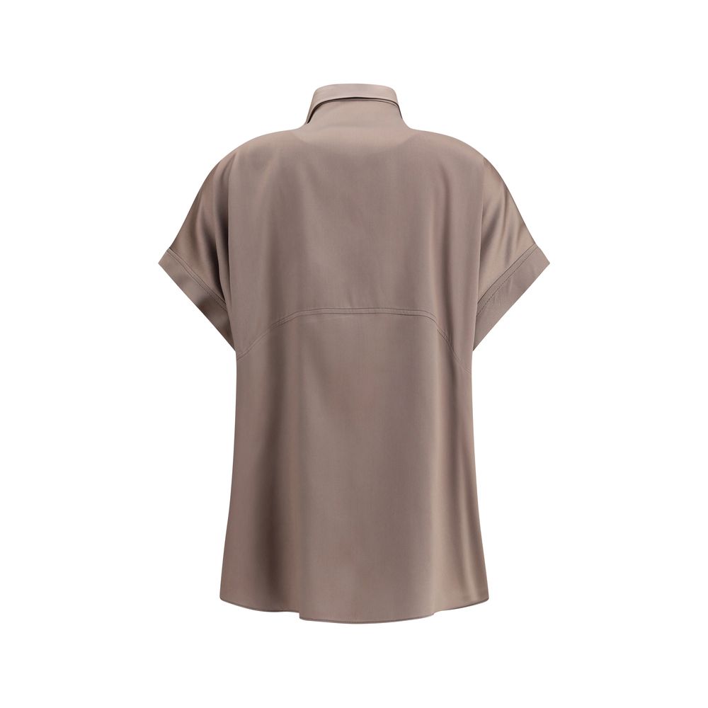 Cămașă de mătase Brunello Cucinelli