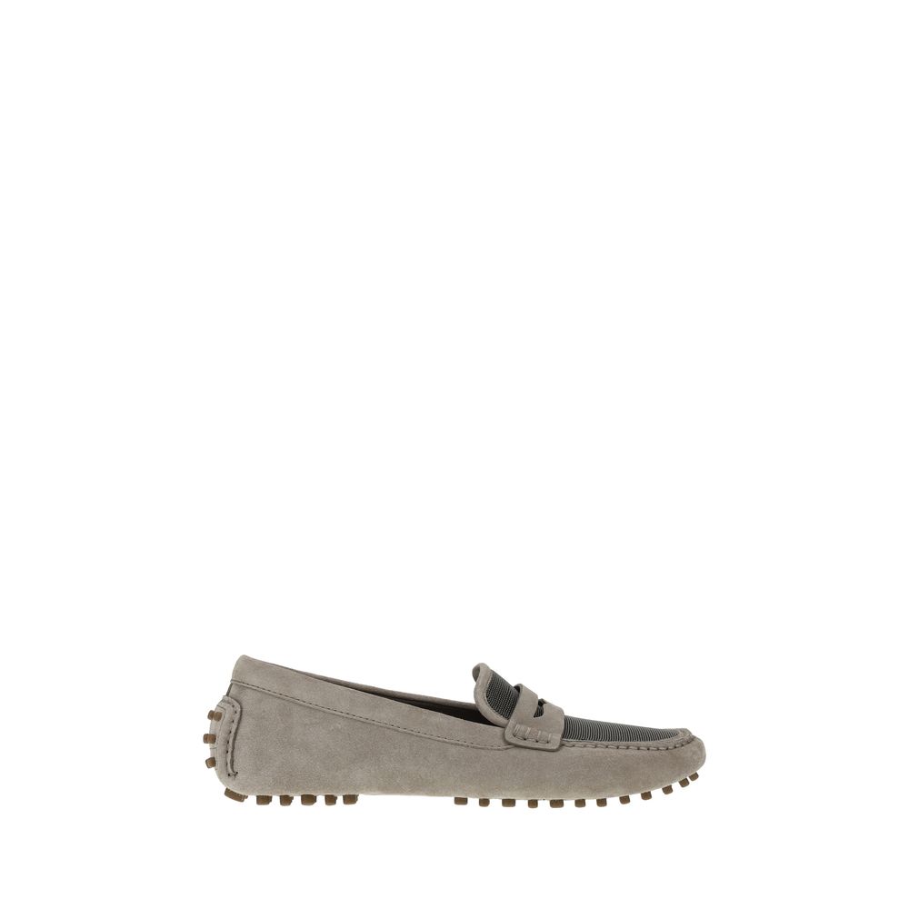 Brunello Cucinelli Wildleder-Loafer