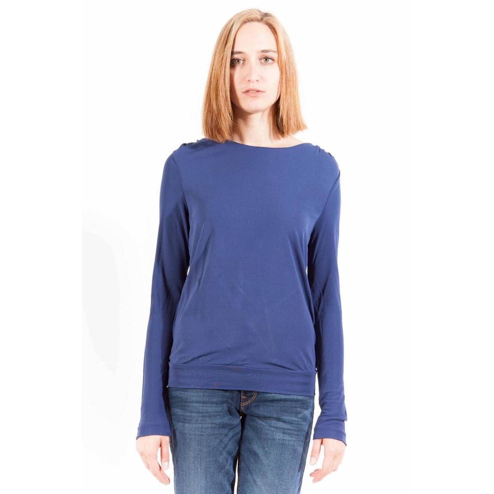 Tricou Gant albastru din viscoză pentru femei