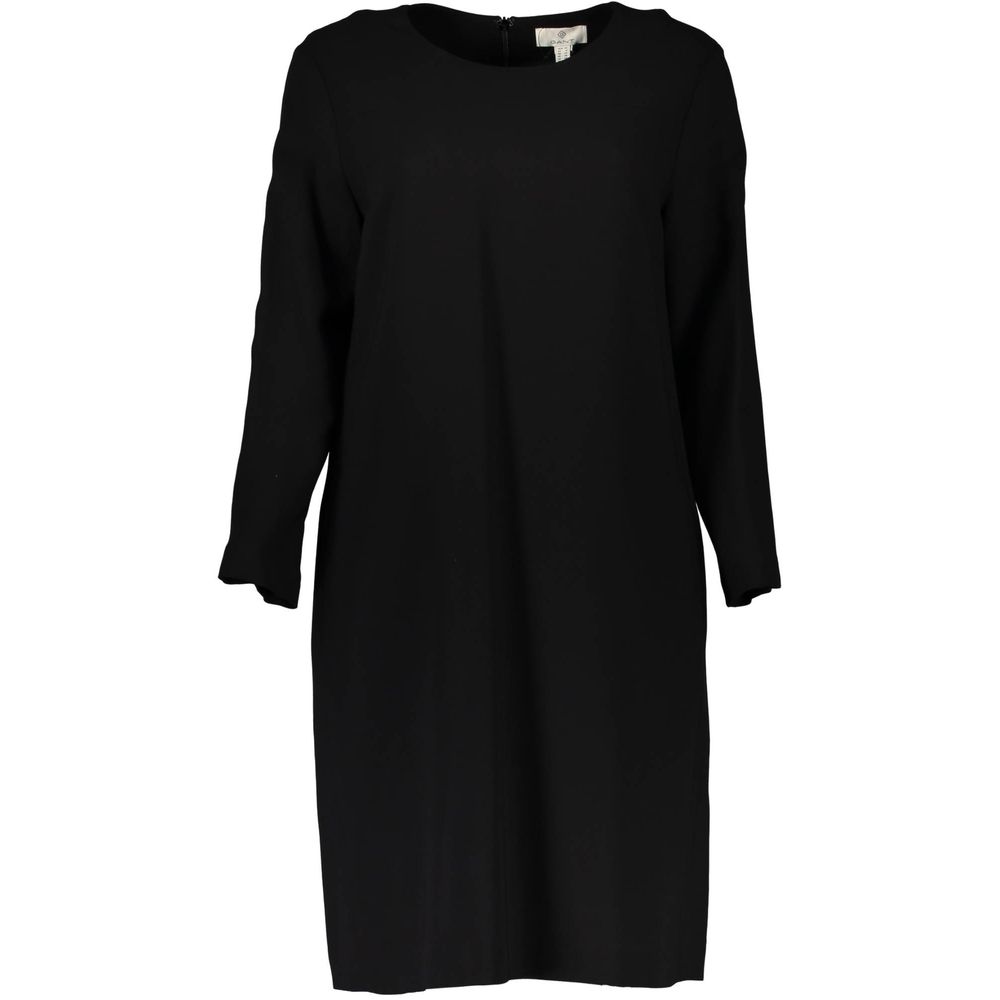 Gant Schwarzes Viskose-Damenkleid
