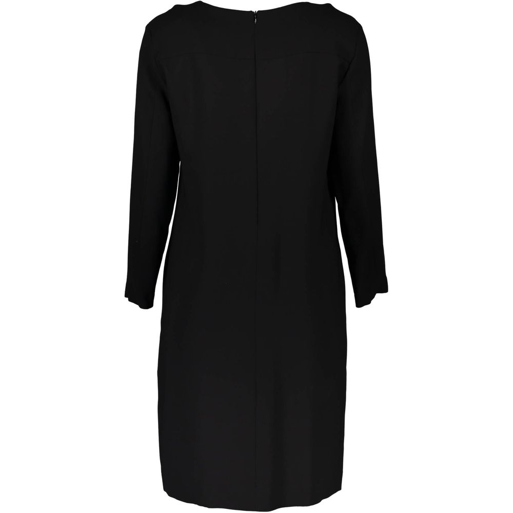 Gant Schwarzes Viskose-Damenkleid
