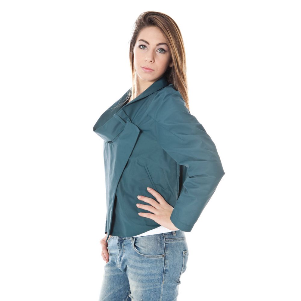 Calvin Klein Grüne Polyamid-Damenjacke
