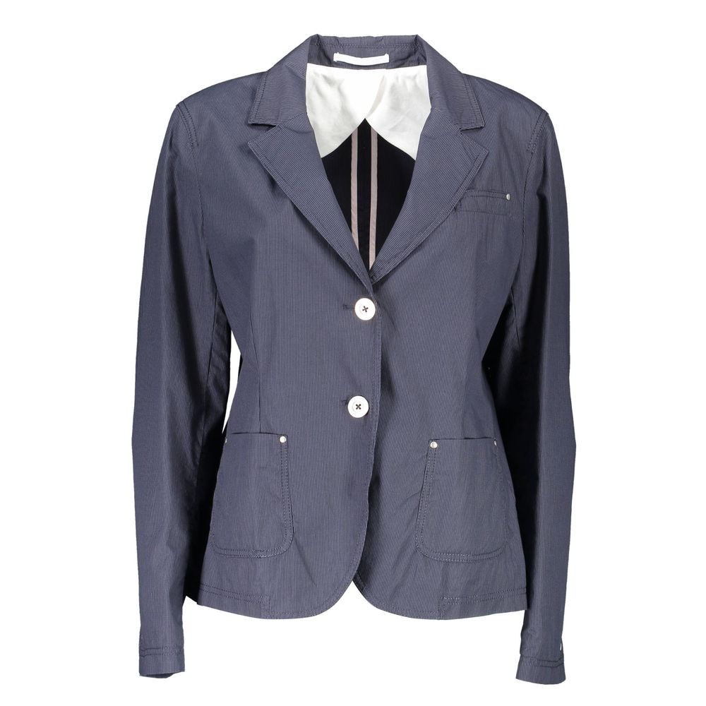 Gant Blaue Baumwolljacke für Damen