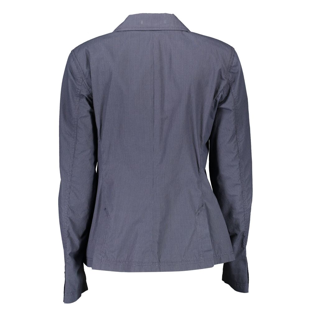 Gant Blaue Baumwolljacke für Damen