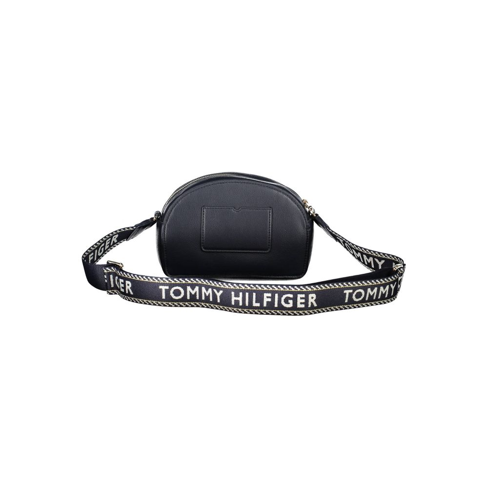 Tommy Hilfiger – Blaue Handtasche aus Polyester für Damen