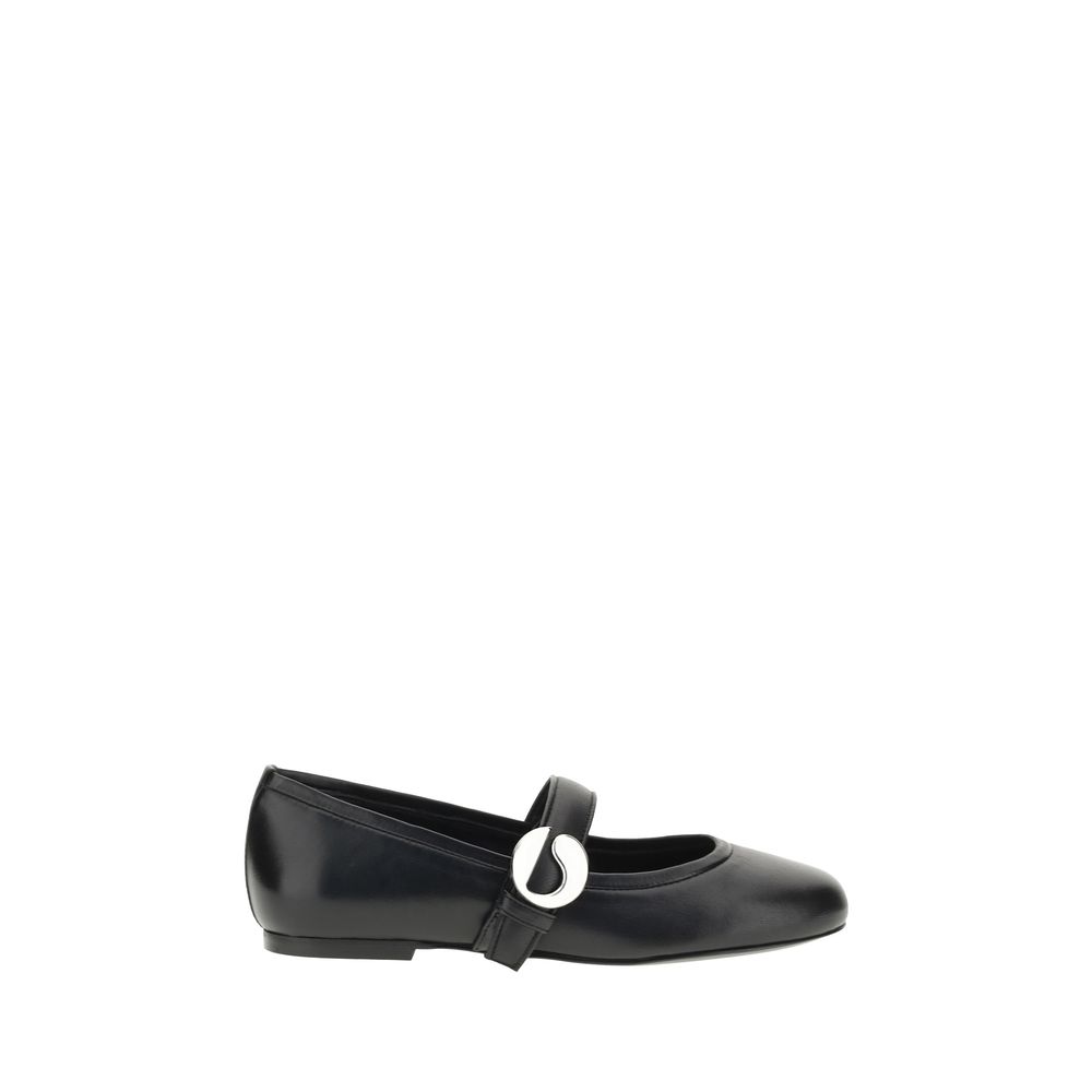 Coperni Lederballerinas