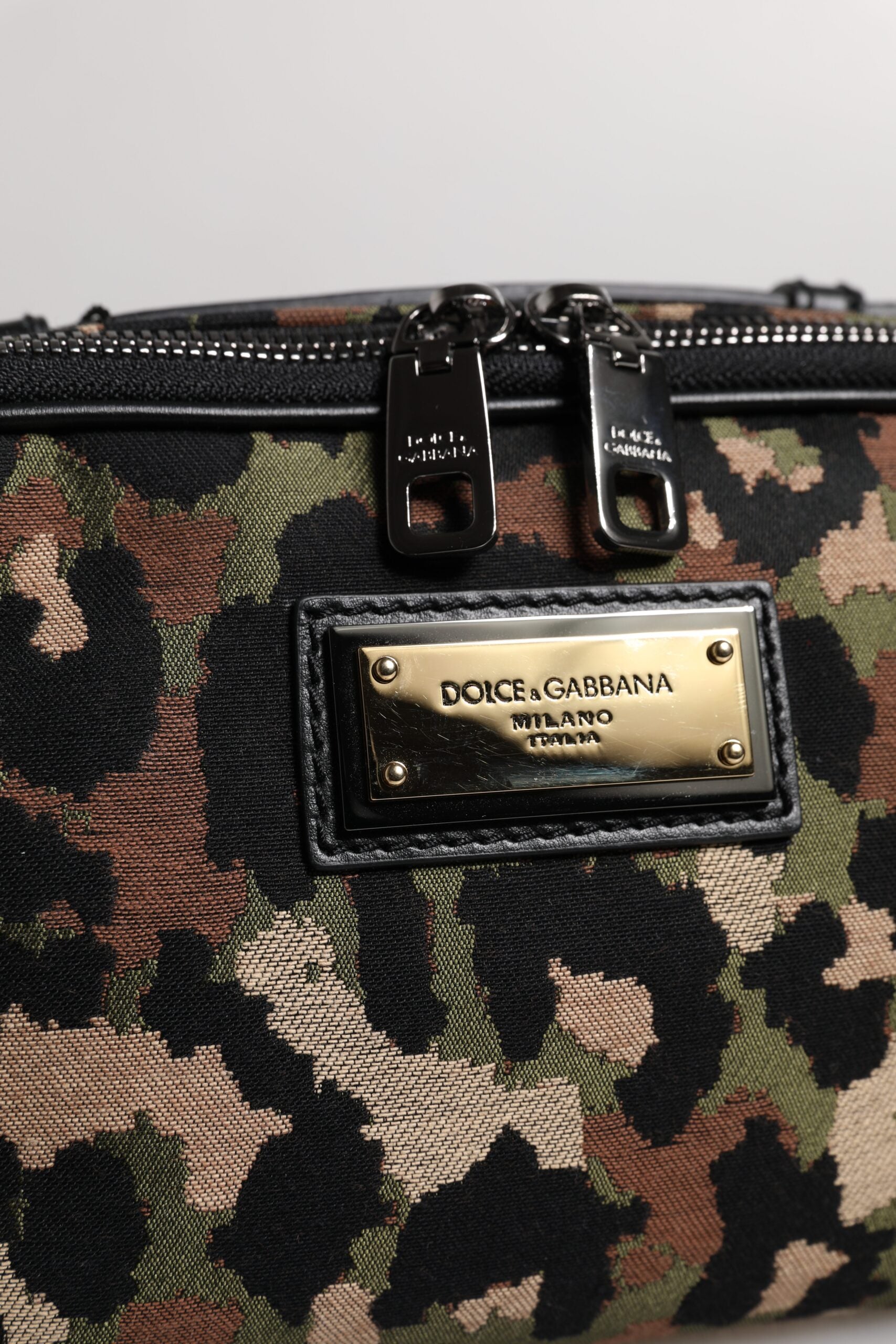 Dolce &amp; Gabbana Borsetă cu sigla DG Leopard multicoloră