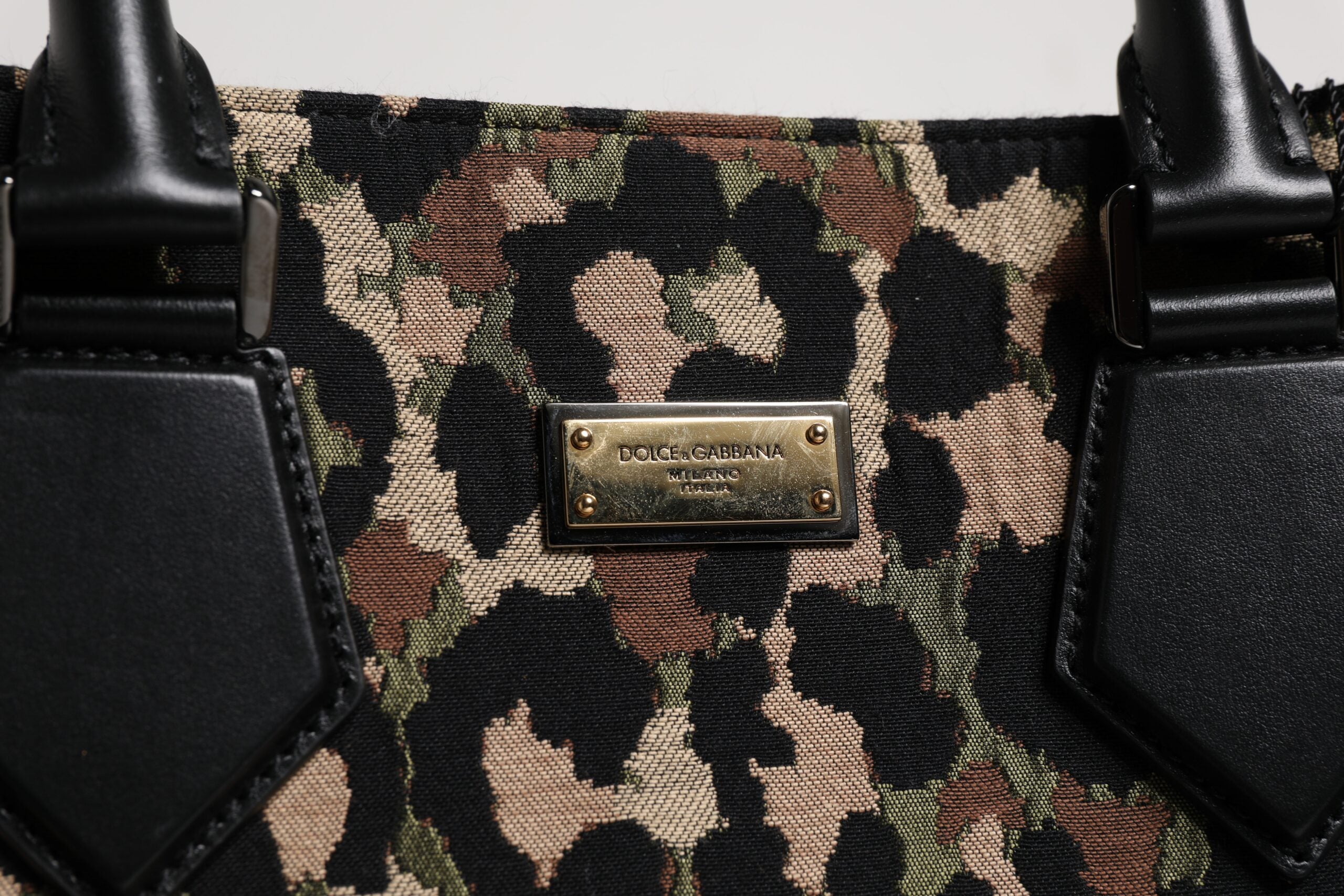 Dolce &amp; Gabbana Geantă de umăr cu imprimeu leopard multicolor