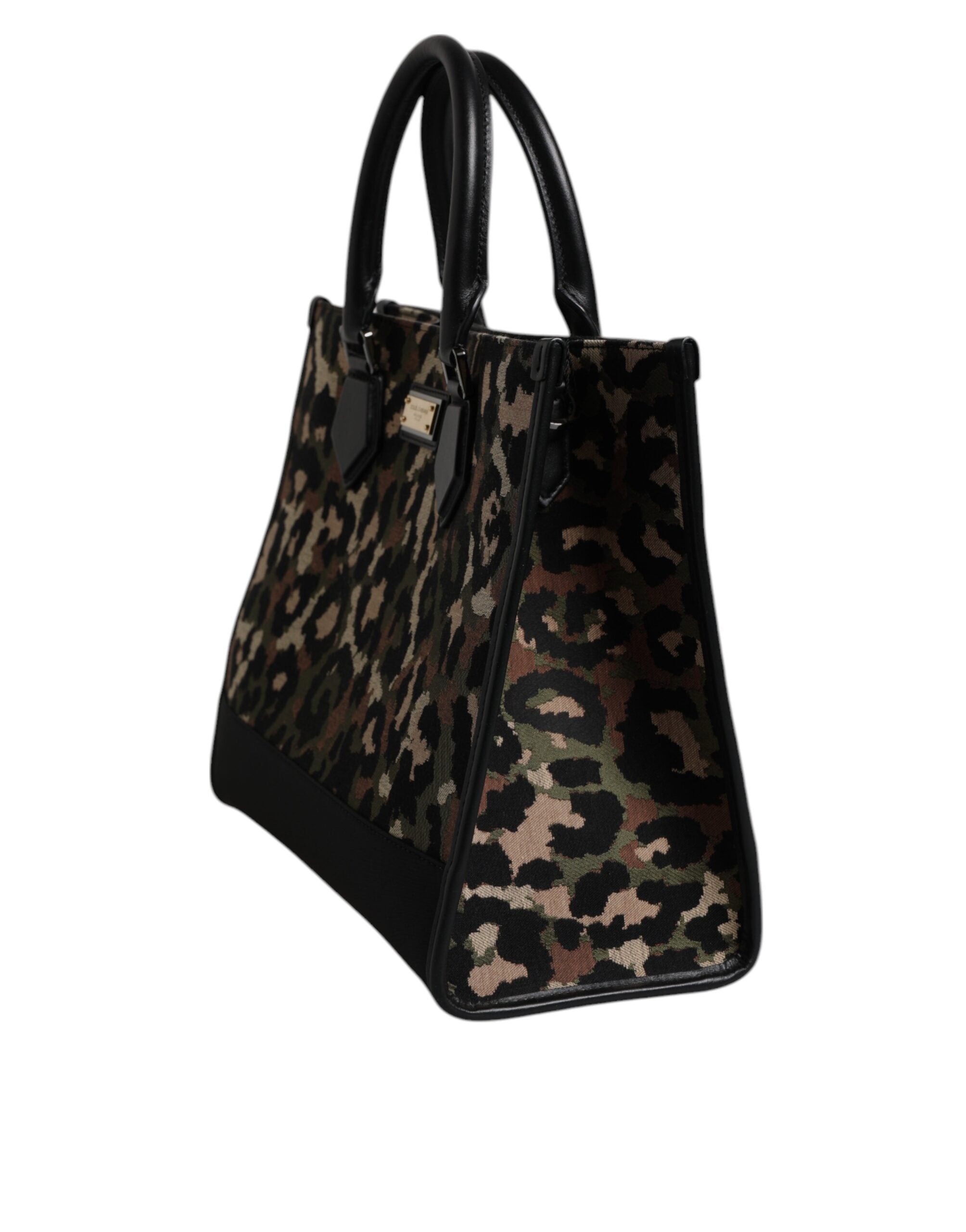 Dolce &amp; Gabbana Geantă de umăr cu imprimeu leopard multicolor