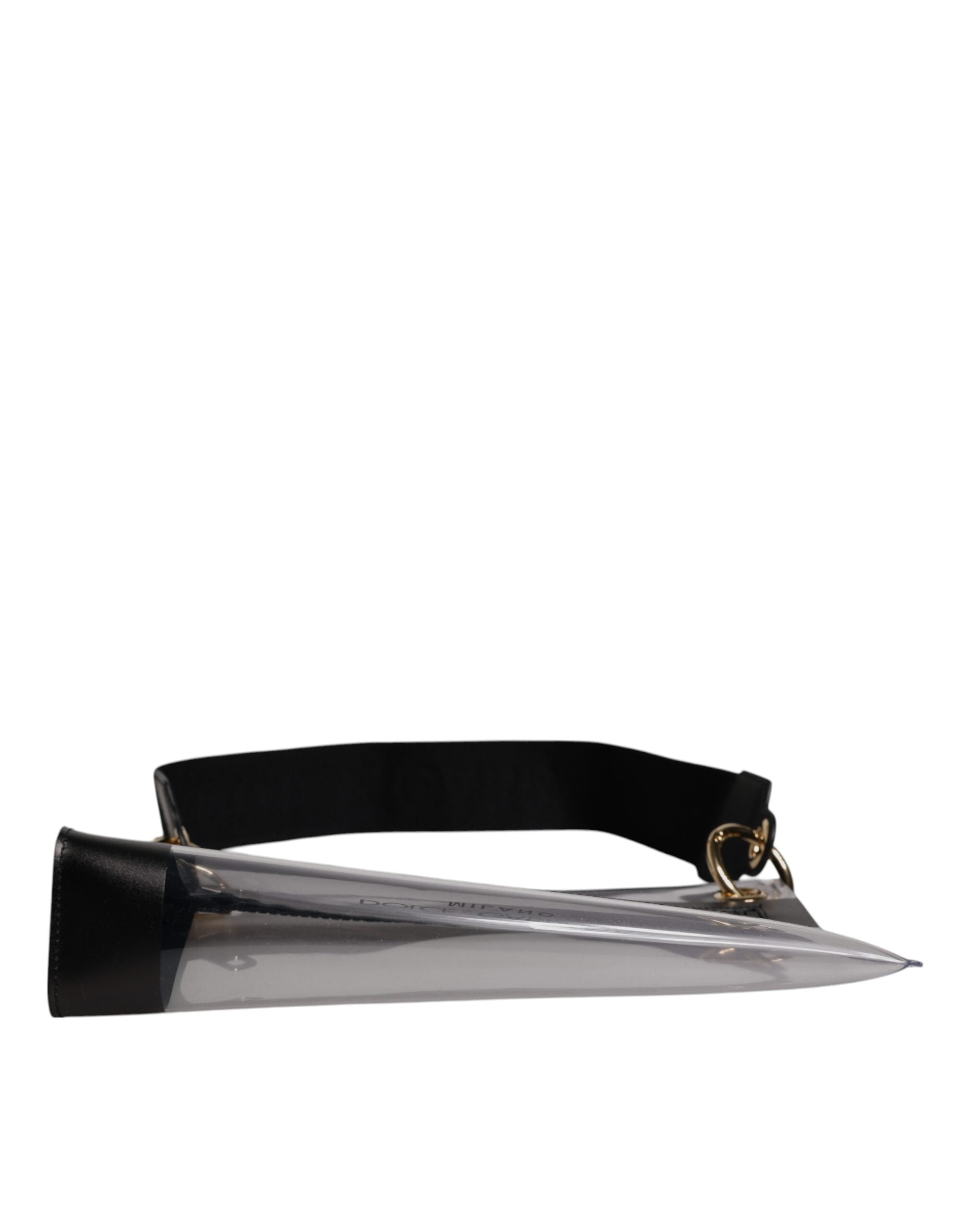 Geantă de umăr Dolce &amp; Gabbana din piele transparentă din PVC