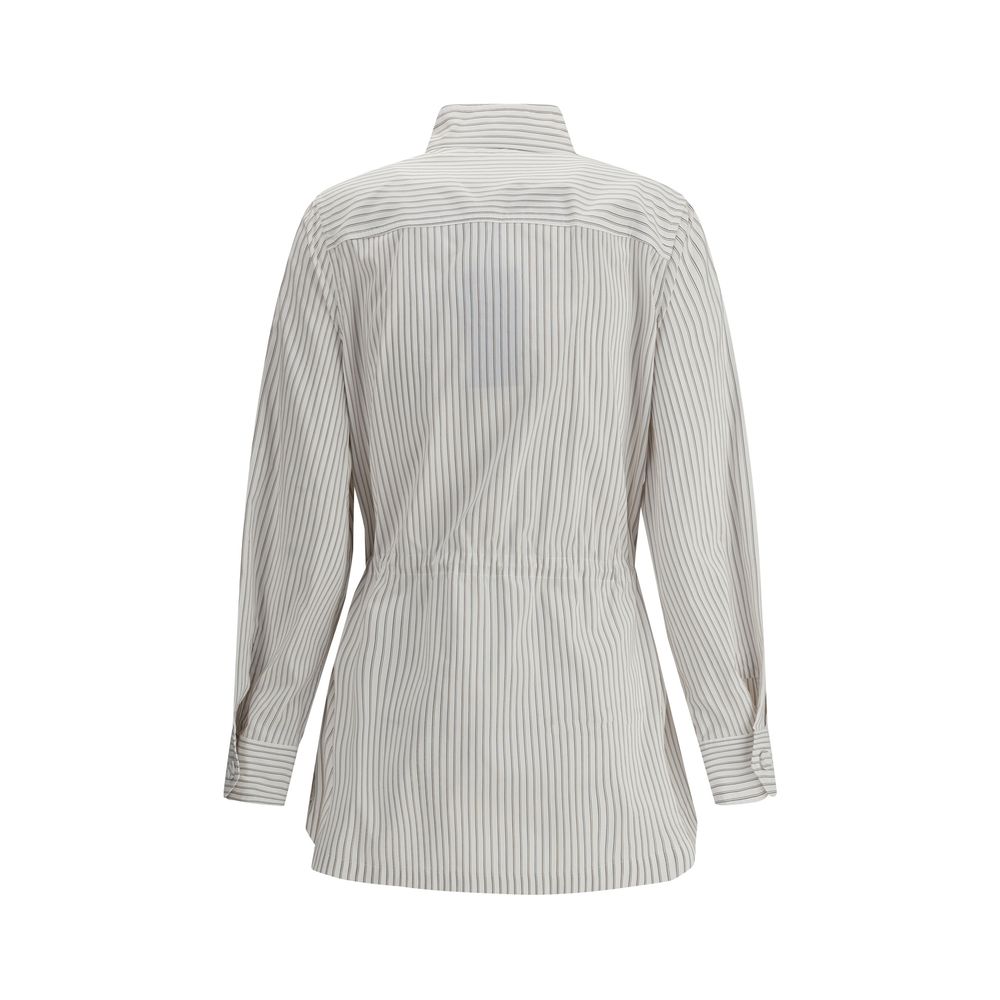 Fendi gestreifte Hemdjacke