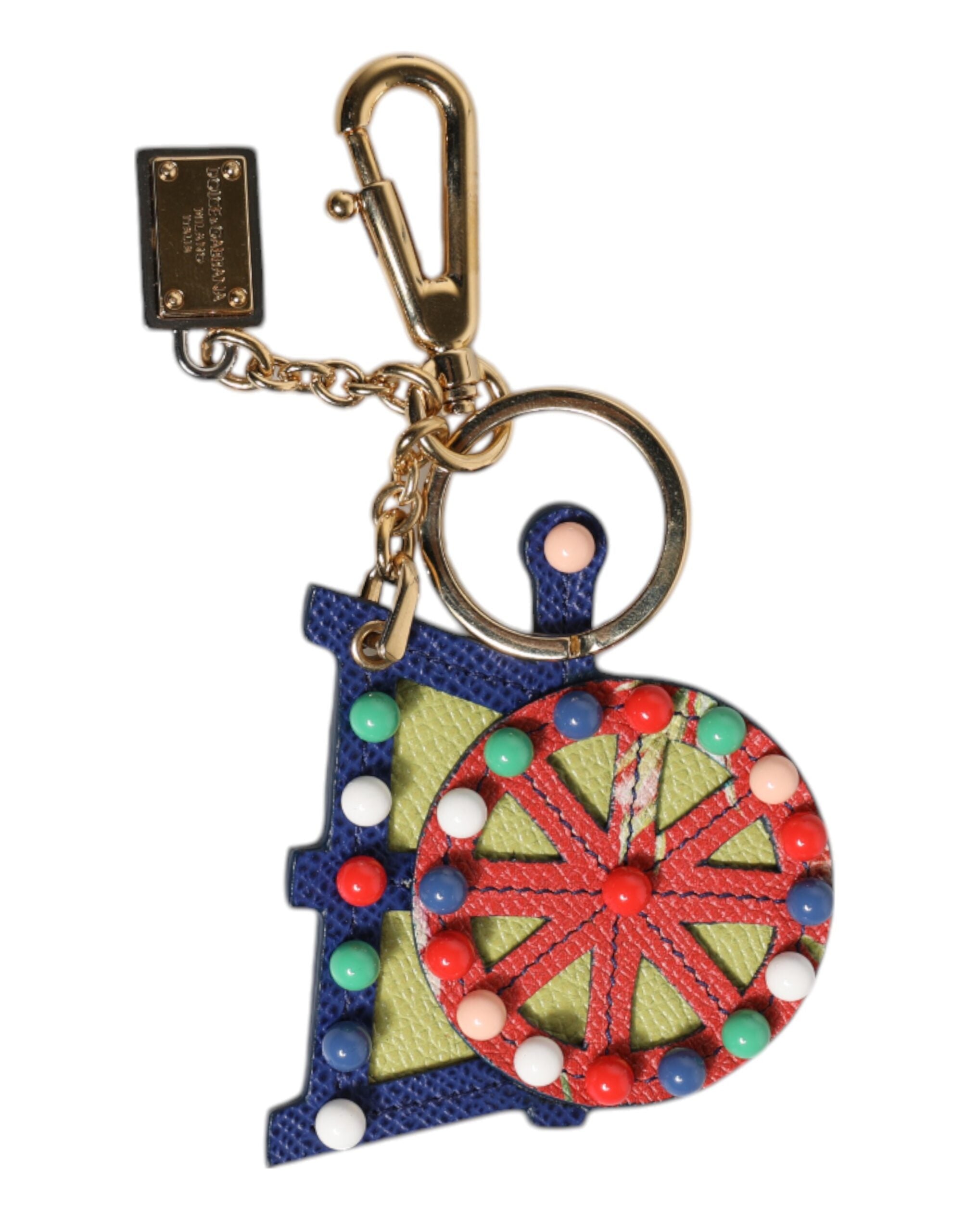 Breloc Dolce &amp; Gabbana Multicolor Auriu Carretto