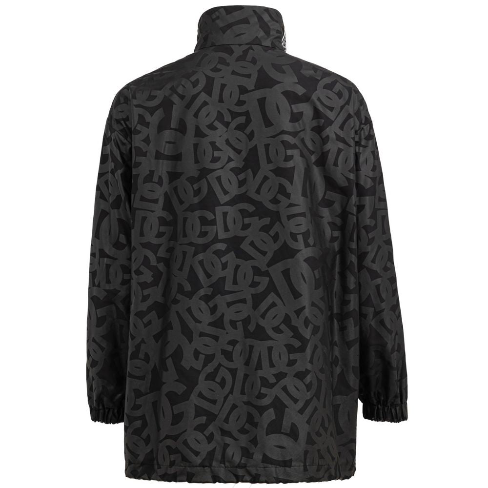 Jachetă Dolce &amp; Gabbana din poliester negru