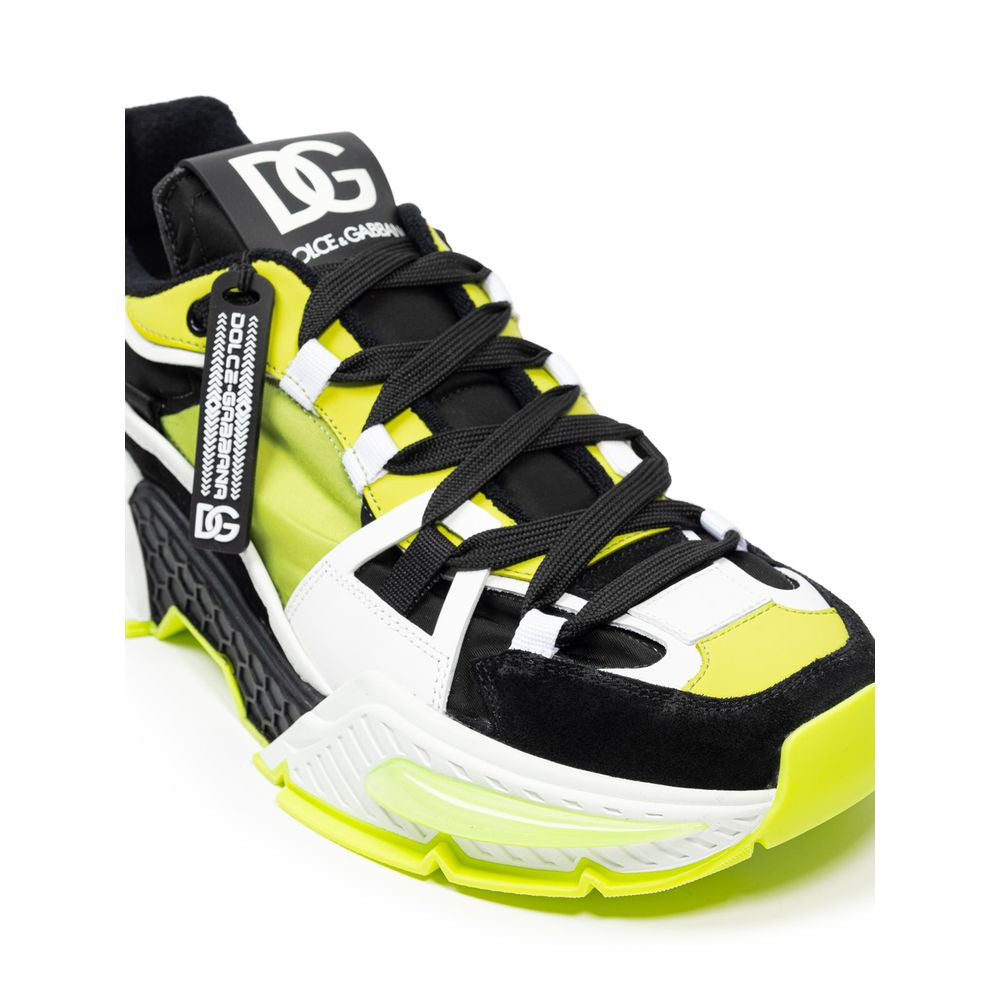 Dolce &amp; Gabbana Mehrfarbiger Polyamid-Sneaker