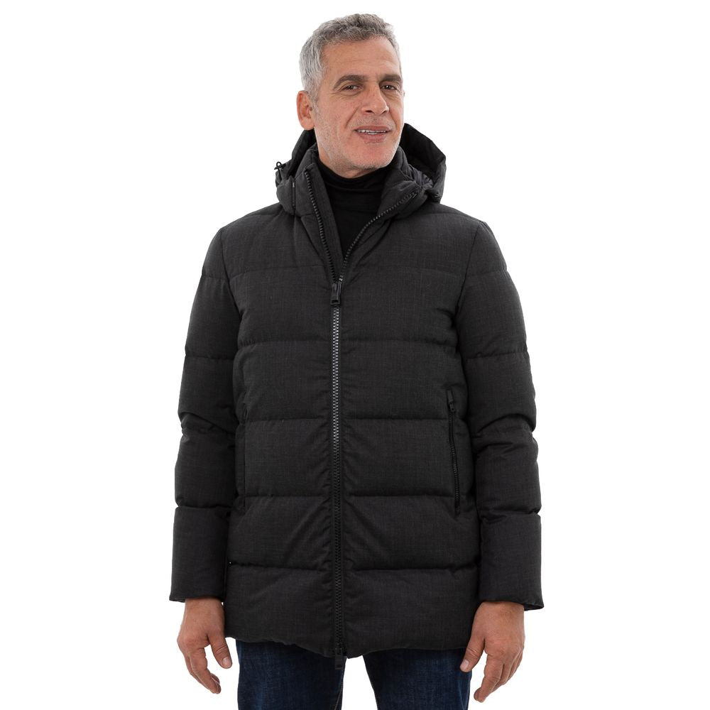 Jachetă Herno din poliester negru