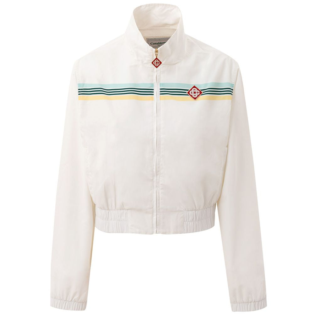 Casablanca Weißer Polyesterpullover