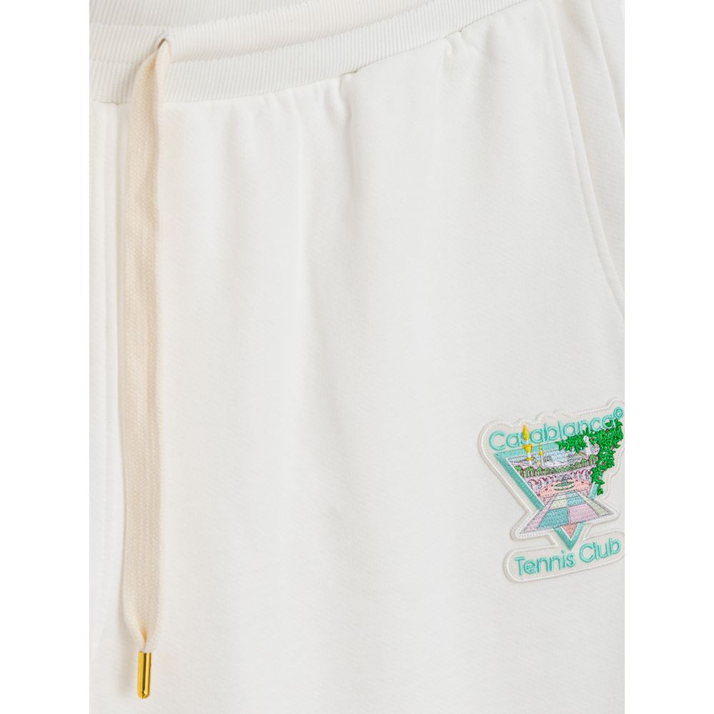 Blugi și pantaloni albi din bumbac Casablanca