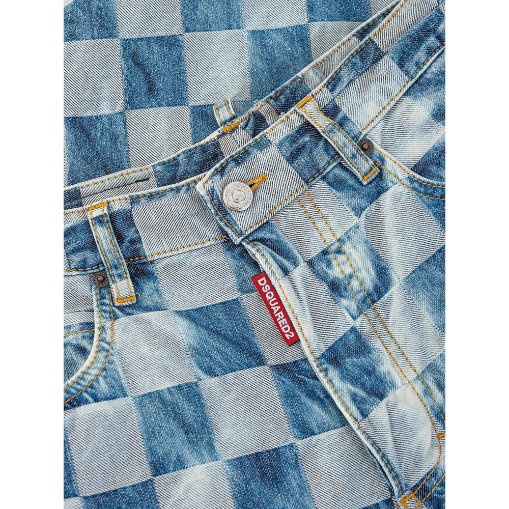 Blugi și pantaloni Dsquared² din bumbac albastru