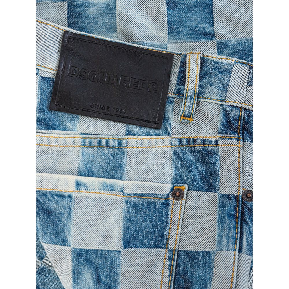 Blugi și pantaloni Dsquared² din bumbac albastru