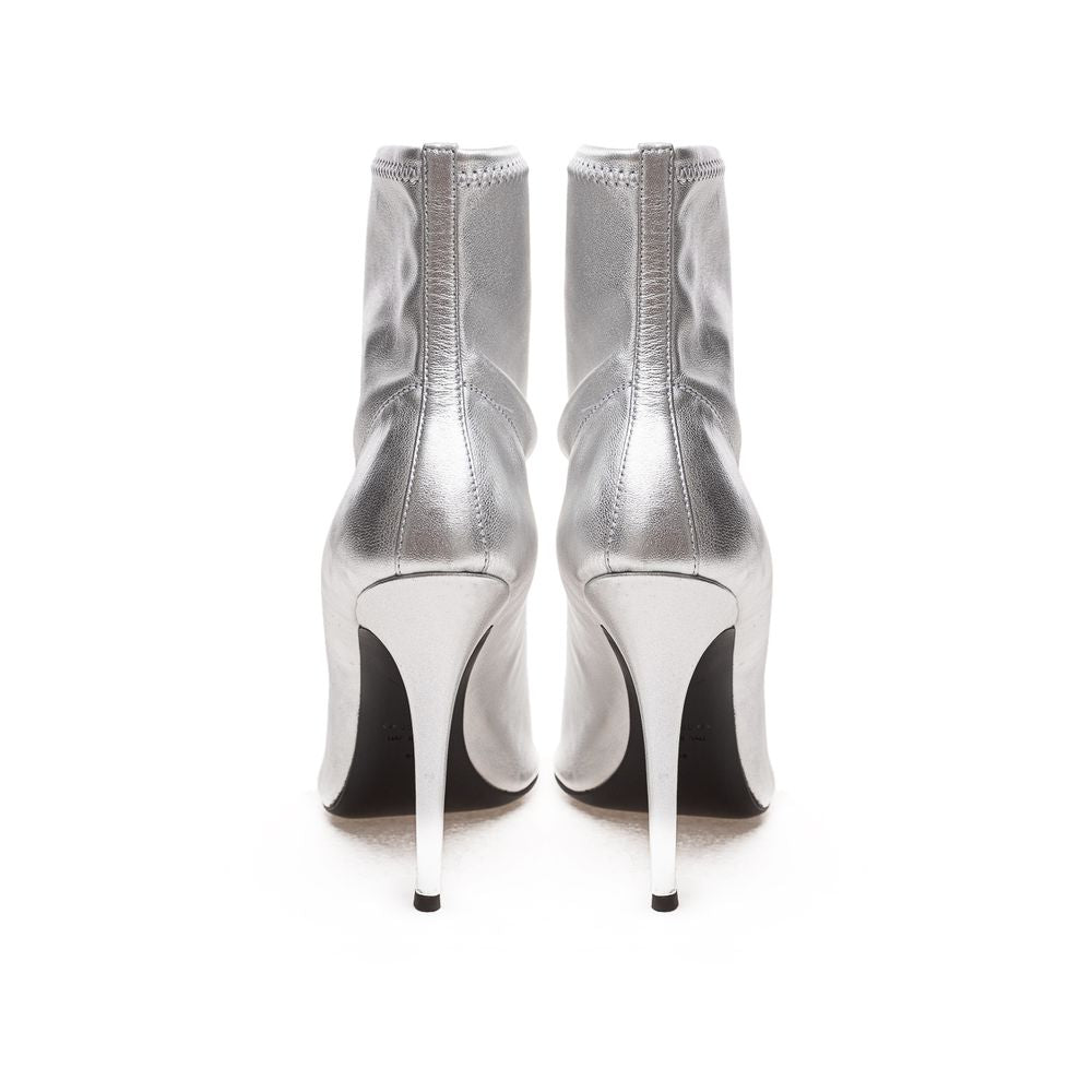 Ghete Giuseppe Zanotti din piele gri