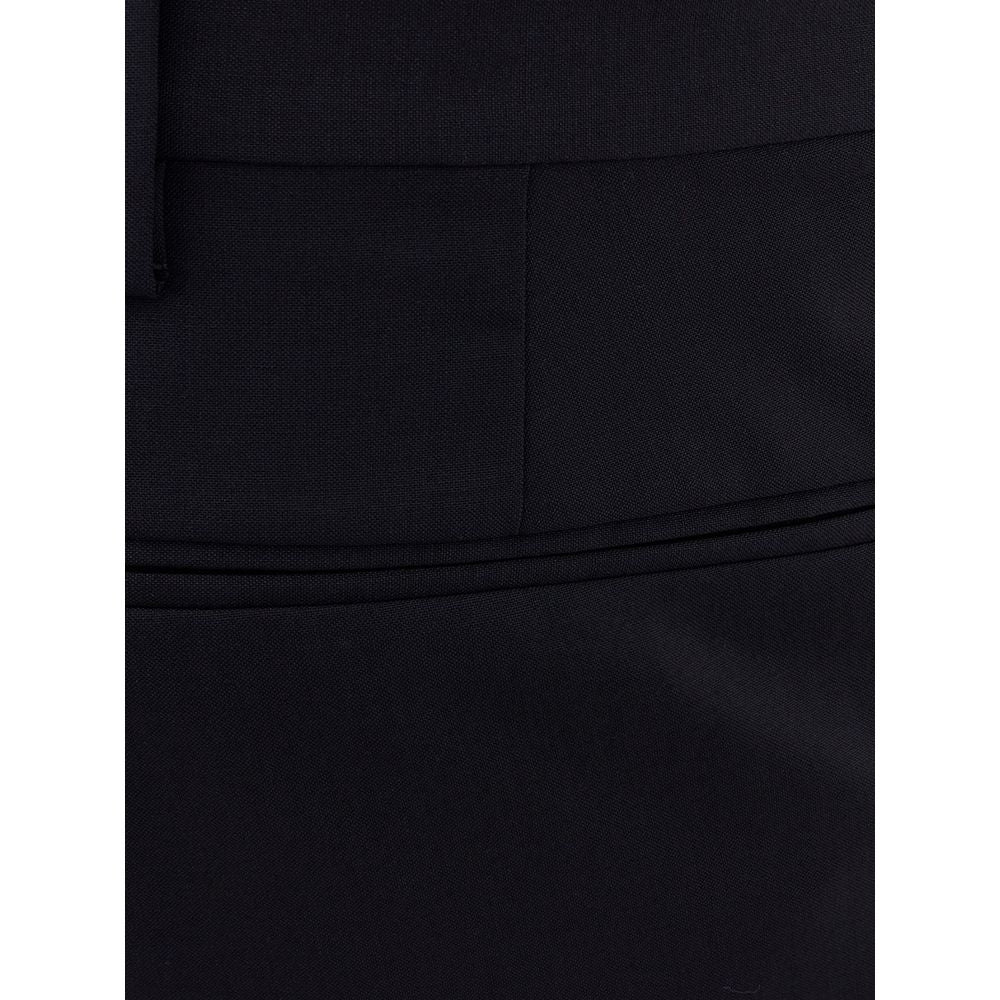 Valentino – Schwarze Jeans und Hose aus Wolle