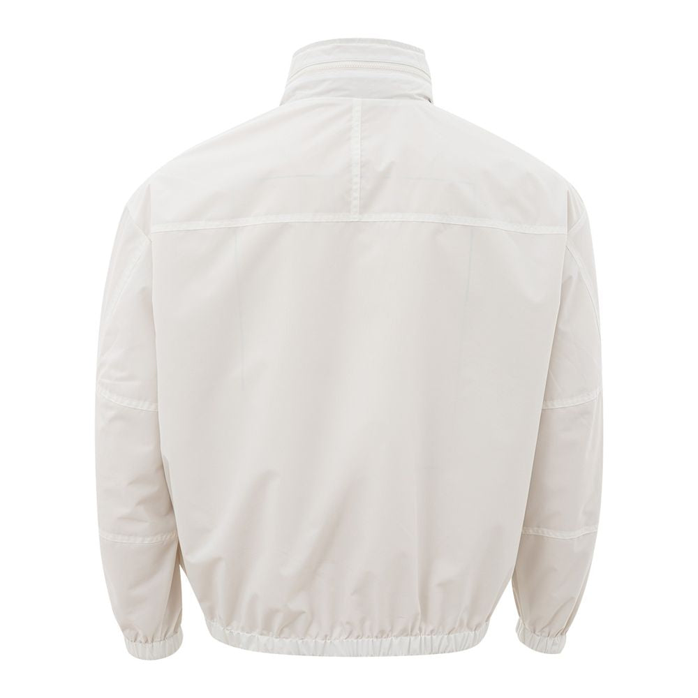 Jachetă bej din poliamidă Armani Exchange pentru bărbatul modern