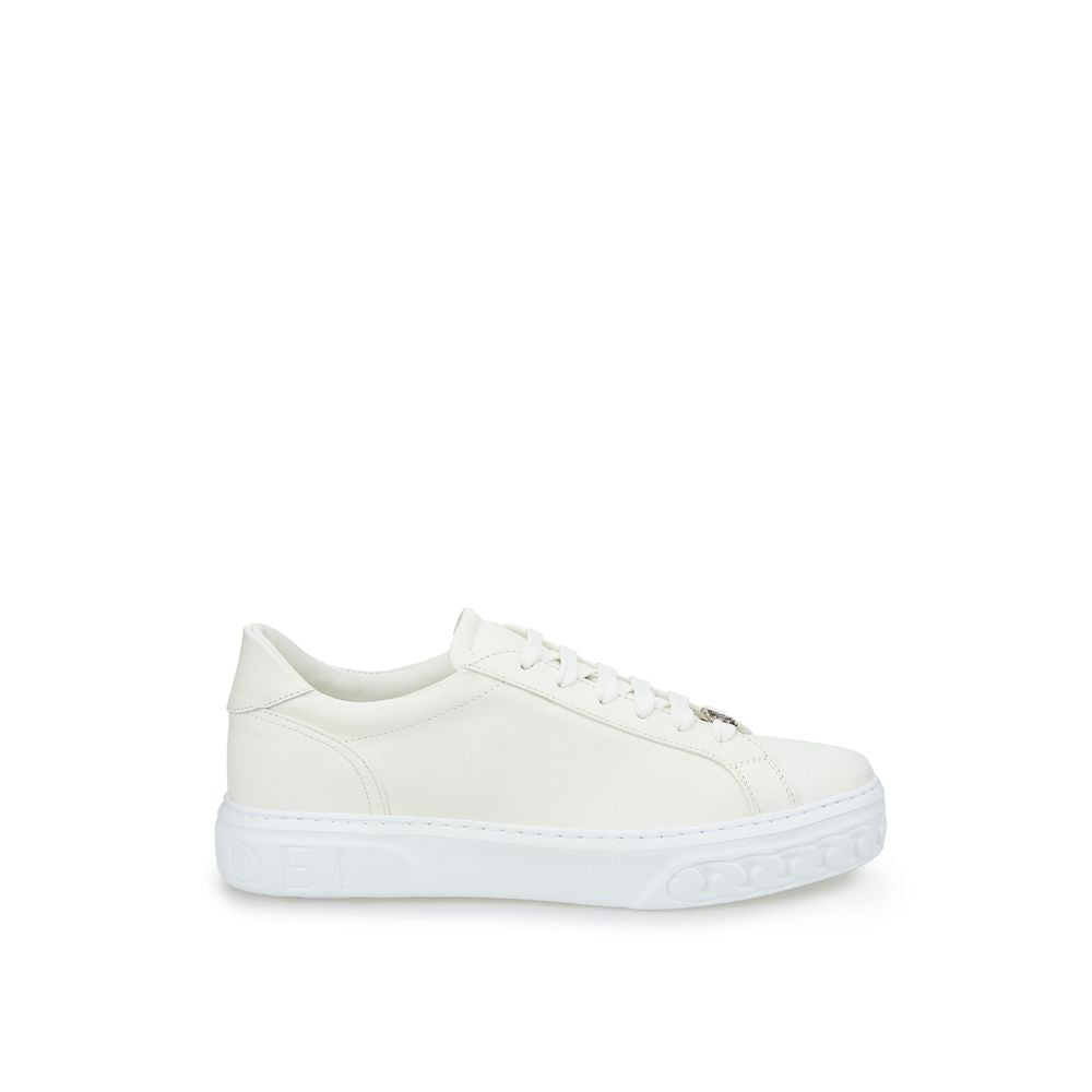 Casadei – Elegante weiße Leder-Sneaker