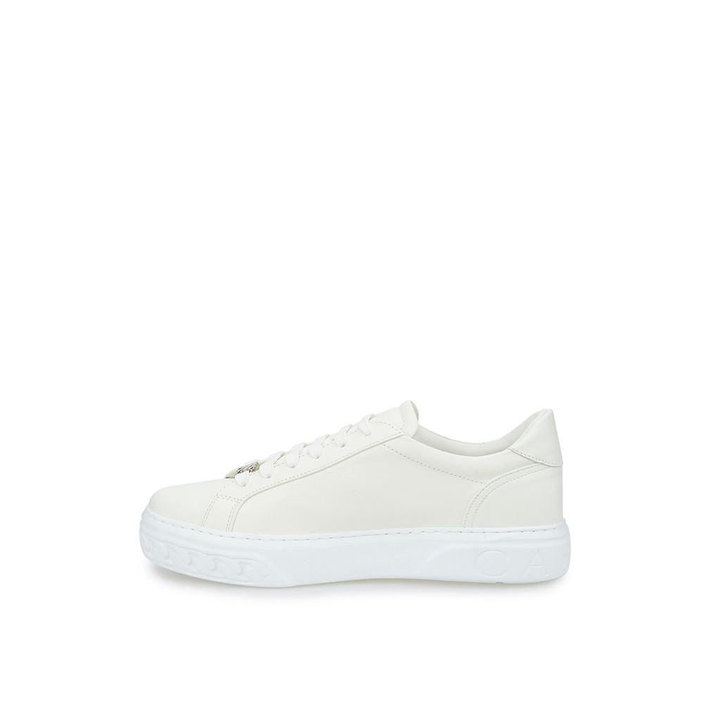 Casadei – Elegante weiße Leder-Sneaker