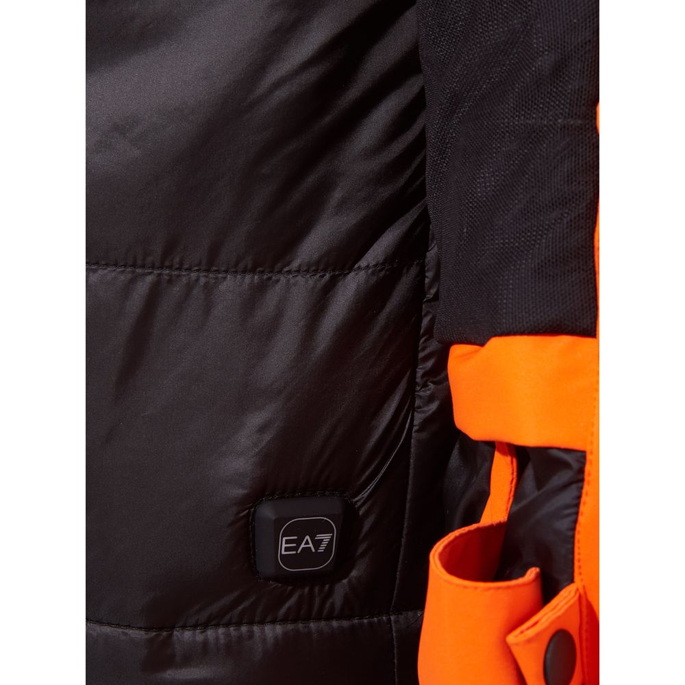 Jachetă ușoară EA7 Emporio Armani Radiant Orange EA7
