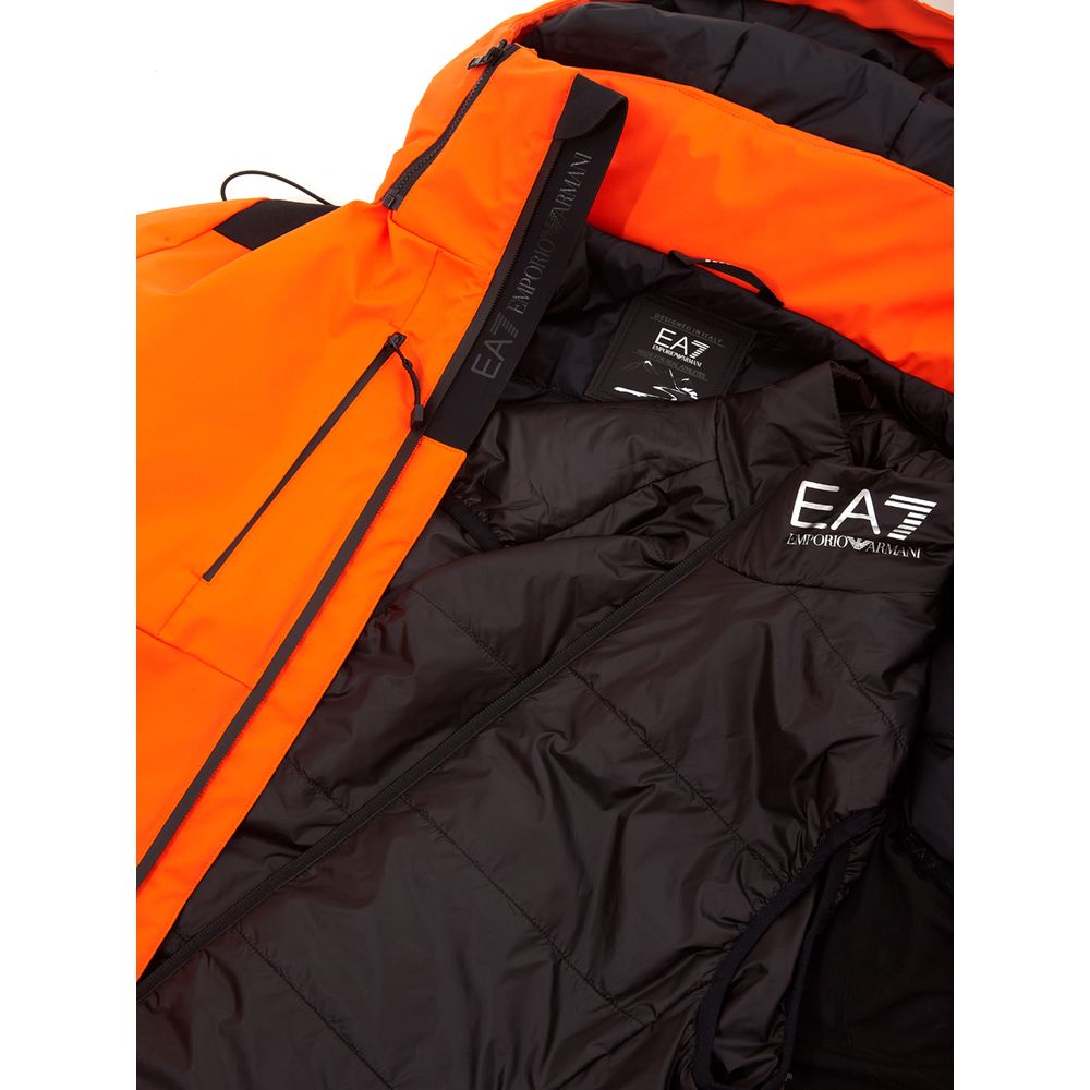 Jachetă ușoară EA7 Emporio Armani Radiant Orange EA7