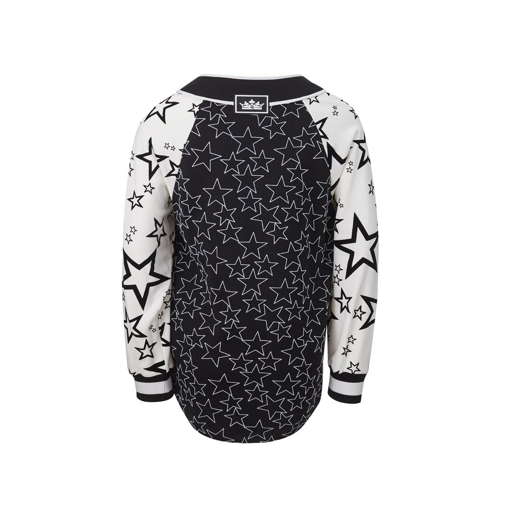 Dolce &amp; Gabbana Schicker schwarzer Baumwollpullover für Damen