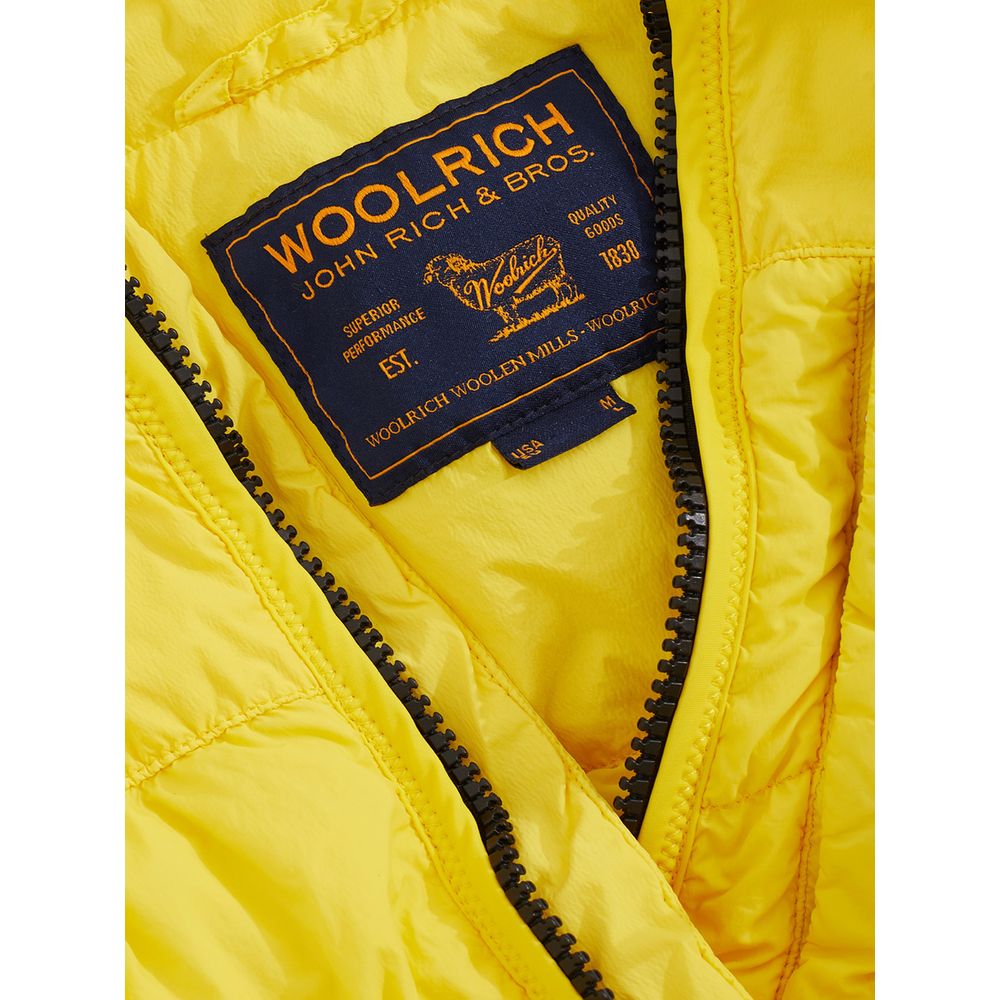 Jachetă Woolrich pentru bărbați, galben vibrant, pentru exterior