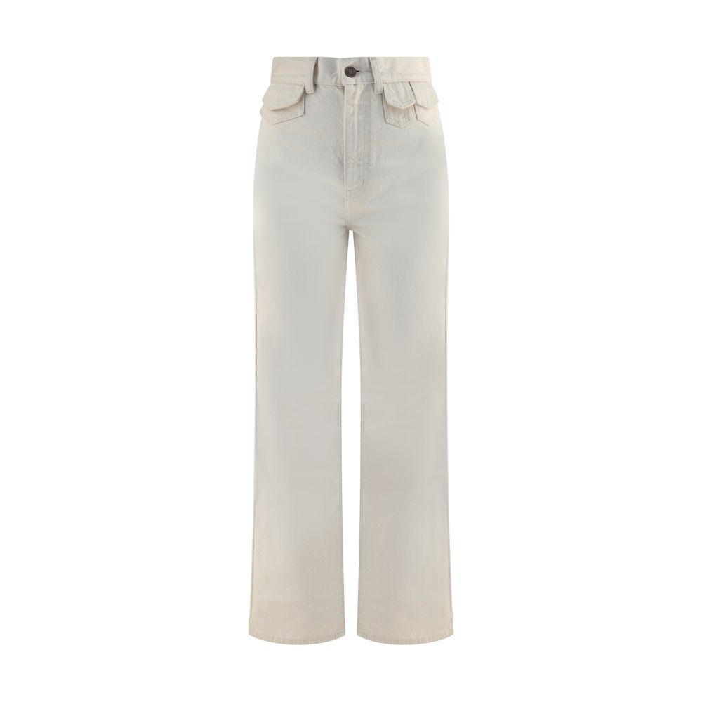 Blugi Chloé cu buzunare mini
