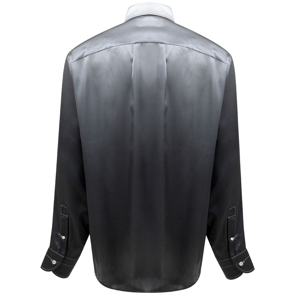 Graues Seidenhemd von Tom Ford