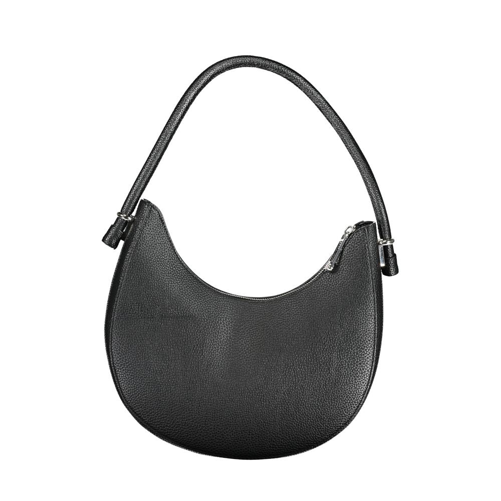 Tommy Hilfiger – Schwarze Handtasche aus Polyethylen