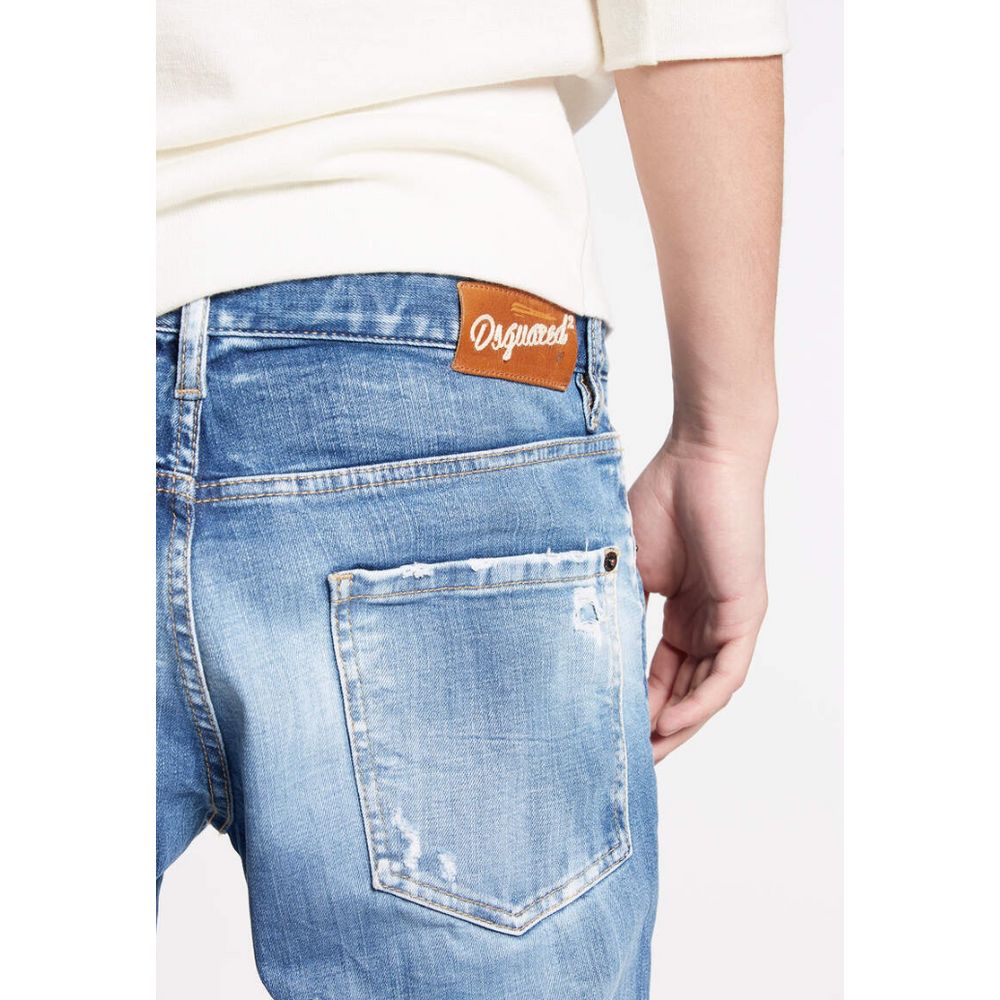 Blugi și pantaloni Dsquared² din bumbac albastru