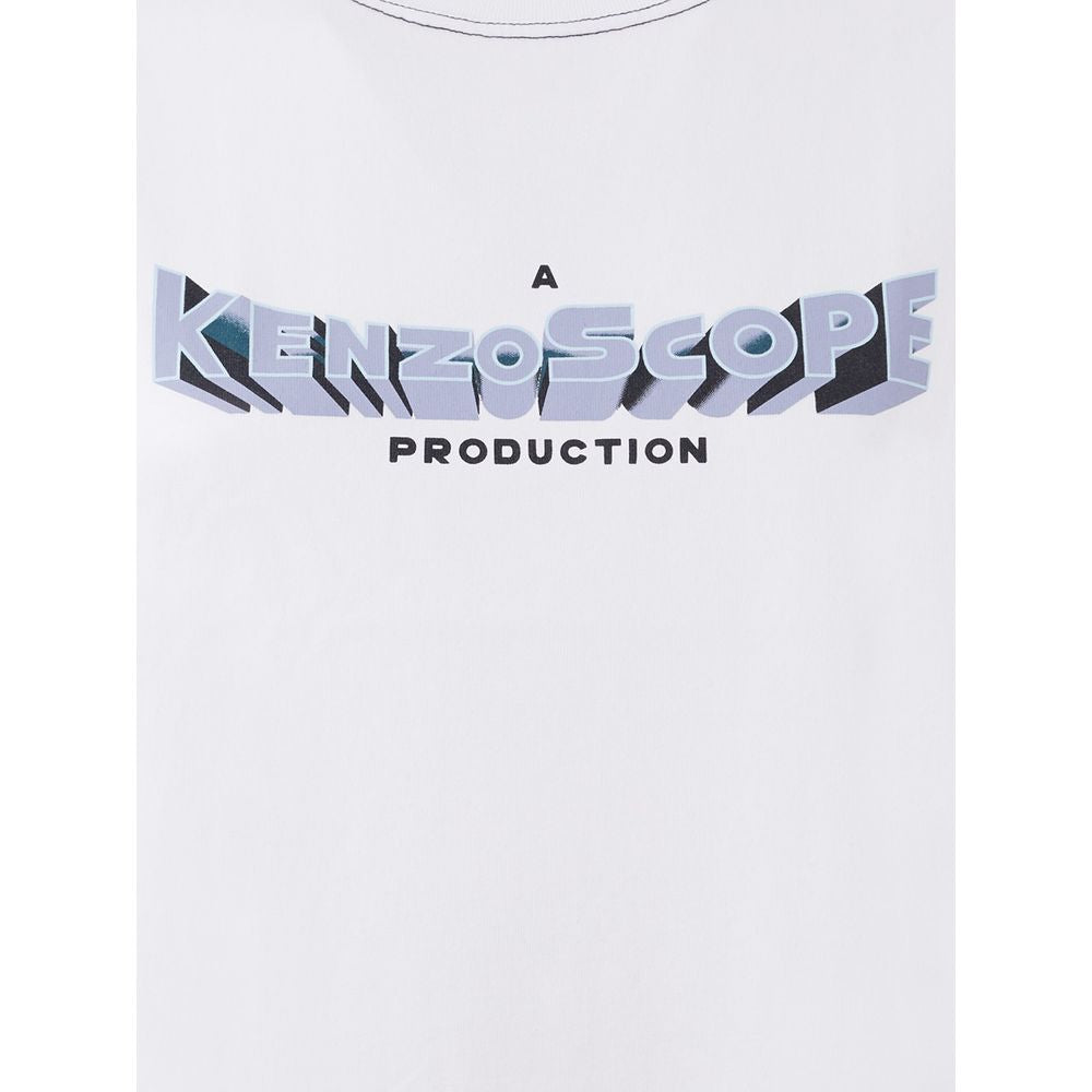 Kenzo Elegantes weißes Baumwolltop für Damen