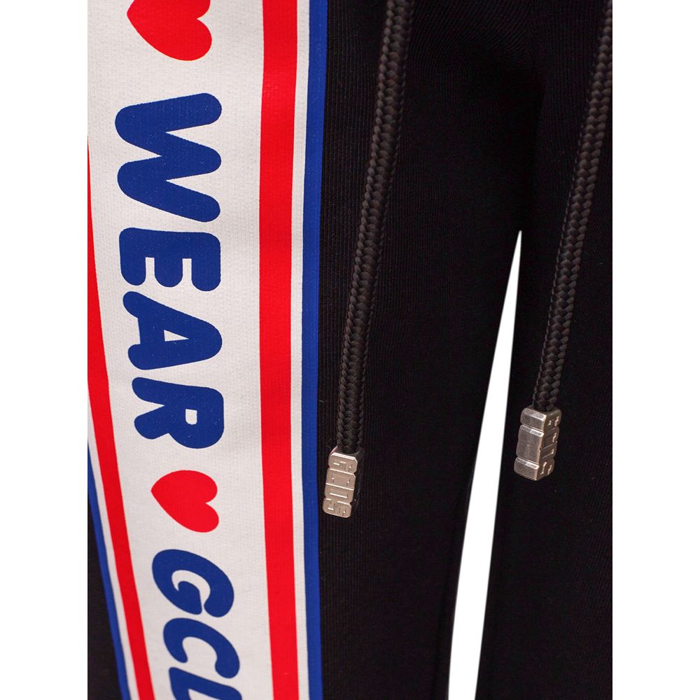 GCDS Schwarze Jeans und Hose aus Baumwolle