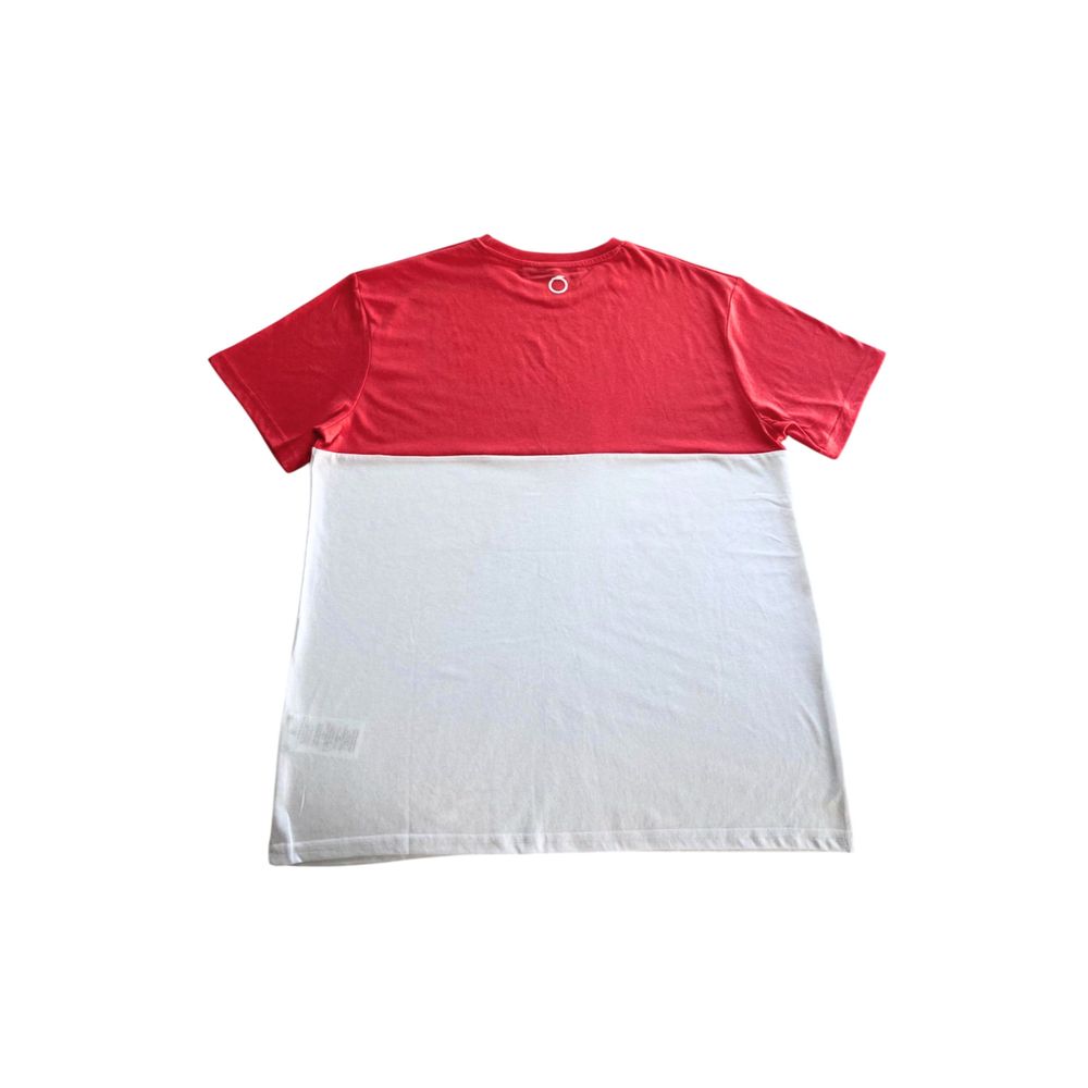 Trussardi Beachwear Weißes Herren-T-Shirt aus Baumwolle