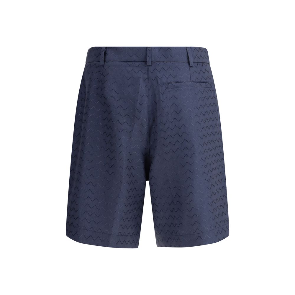 Missoni Tailored Shorts mit glänzendem Zickzack-Muster