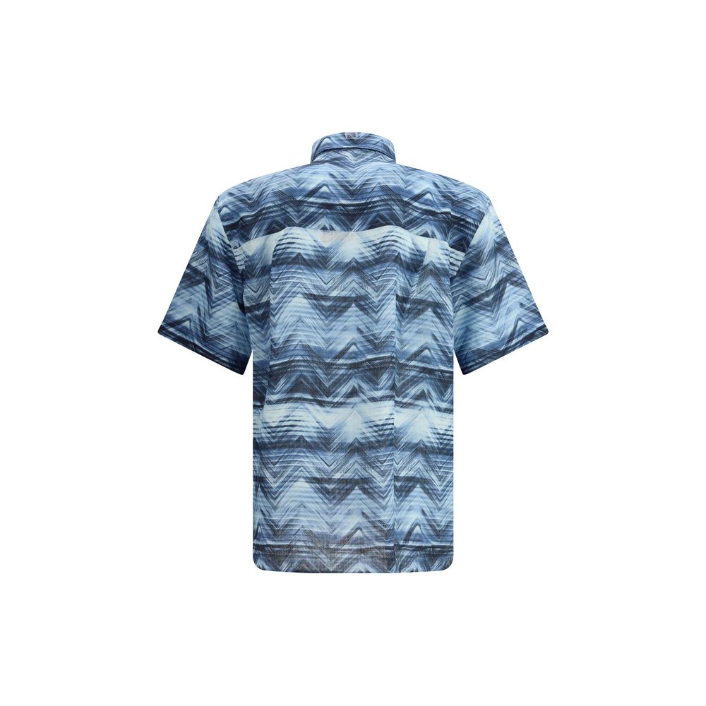 Missoni Kurzarmhemd Zickzack-Muster