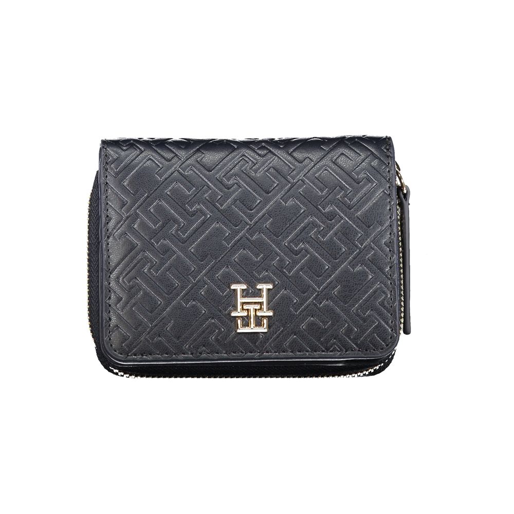 Portofel din polietilenă albastru Tommy Hilfiger