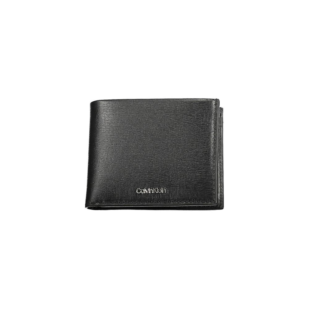 Calvin Klein Schwarze Polyester Herren Geldbörse