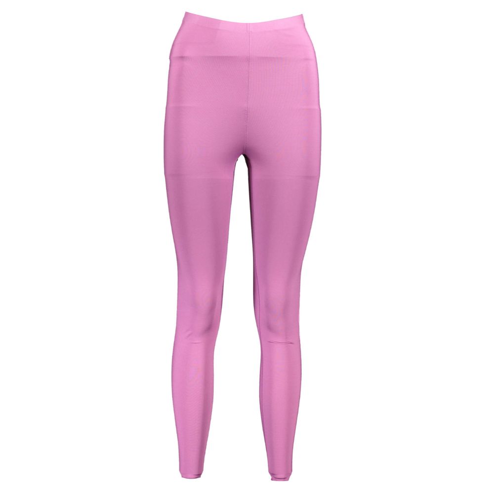 Calvin Klein Lila Polyester Damen Leggings