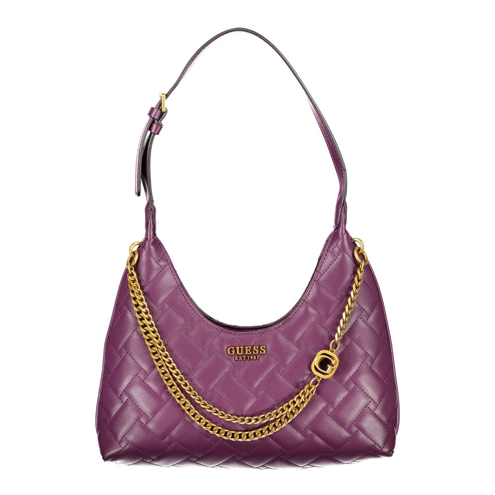 Guess Jeans Lila Polyethylen Handtasche