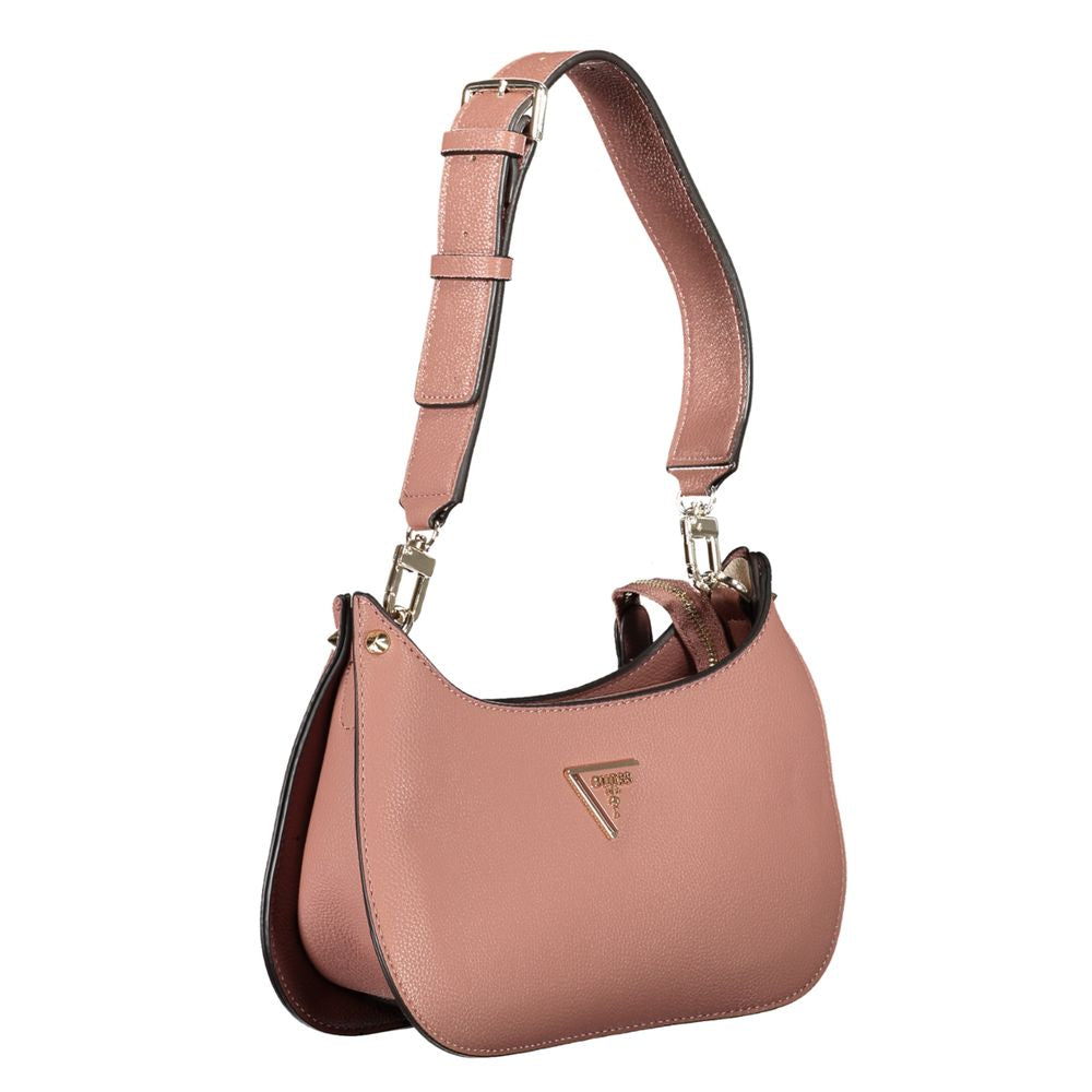 Guess Jeans – Handtasche aus Polyethylen in Rosa