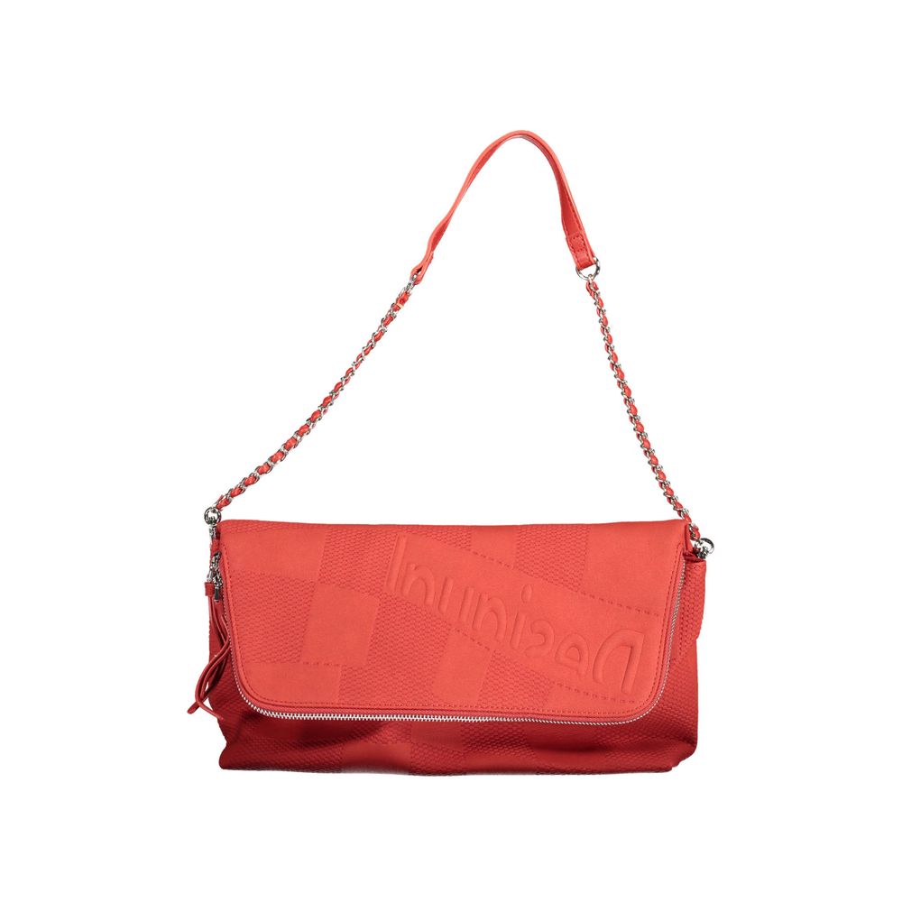 Desigual Rote Polyethylen Damen Handtasche