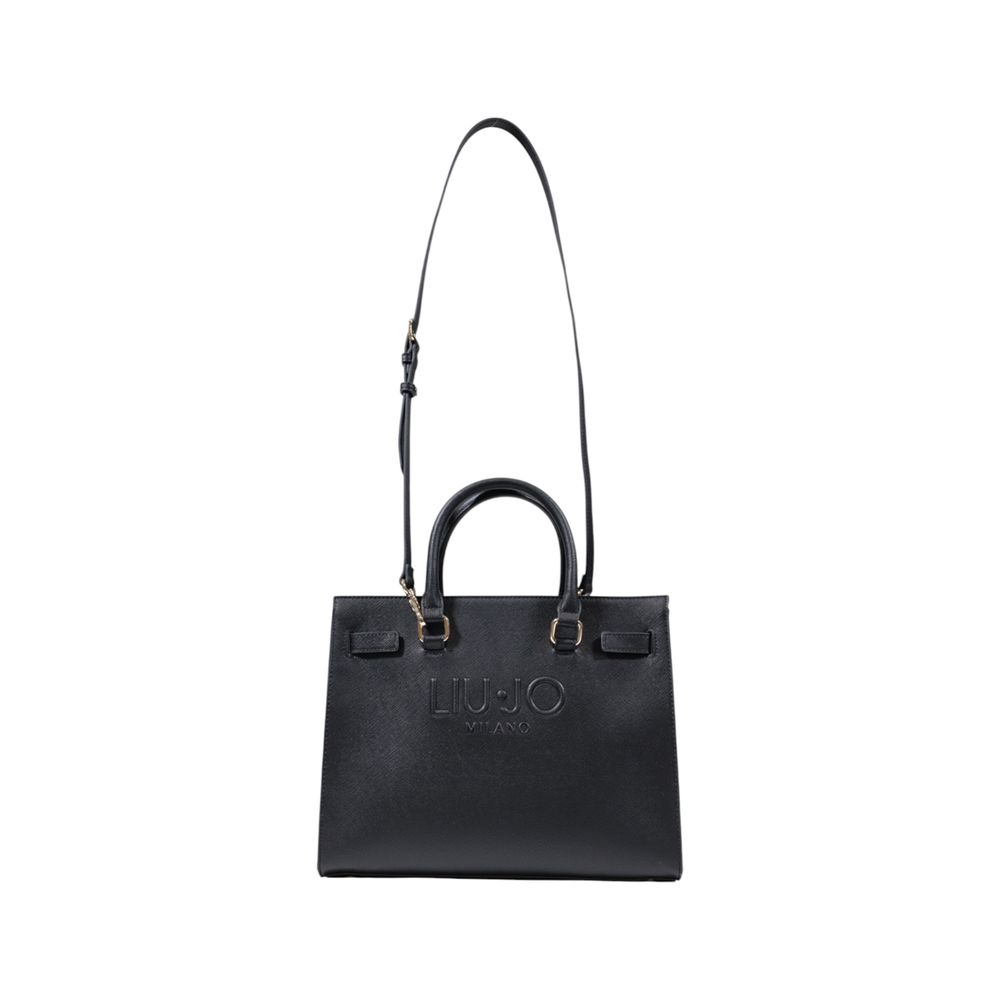Liu Jo Schwarze Polyethylen-Handtasche